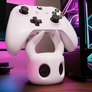 Hollow Handle Viideo Game Controller Stand For Desktop. Display Holder